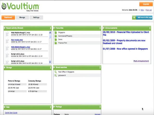 Vaultium: Secure document management